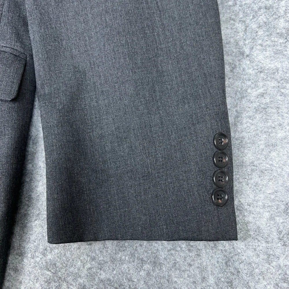 Joseph & Feiss Blazer Mens 48 Long Gray Wool Sport‎ Coat 2 Button Suit Jacket